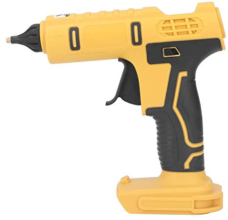 Klebepistole, 18 V/20 V, 100 W, Heißklebepistole mit ABS-Material und 3–5 Minuten Vorheizzeit – Inklusive 10 Klebestiften und Bedienungsanleitung, Klebepistolen