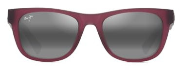 Maui Jim Unisex Kaulike Sunglasses, Matte Transparent Fuchsia, 53-19-145