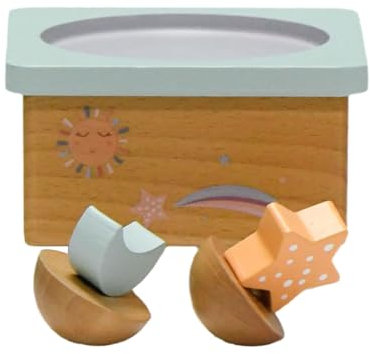 Caja de música de madera hecha a mano con bailarina giratoria para decoración del hogar y amante del arte elegante