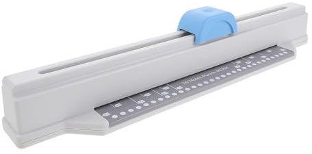 Healifty Perforadora Manual Metálica de 30 Agujeros para Hojas Sueltas A4 Portátil y Compacta Herramienta Multiusos para Encuadernación y Archivo Profesional