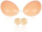 SHINYMOD Strapless Backless Sticky Bra for Women, Adhesive Silicone Invisible Push-Up Reusable Skin Comfortable Cup With 2Pcs Nipple Covers