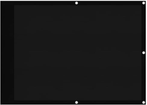 vidaXL Balkon Sichtschutz, Balkonbespannung mit Ösen Seil, Wasserfeste Balkonabdeckung, Balkonverkleidung für Balkon Terrasse, 75x800cm Schwarz 100% Polyester-Oxford