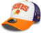 New Era Phoenix Suns NBA Trucker Kappe im Retro Look, Weiß/Orange