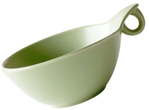 Amosfun Ciotola in Ceramica per Servire Cibo Ciotola per Insalata Delicata Adatta per Contenere Frutta Riso Noodles Istantanei Facile da Pulire e Durevole