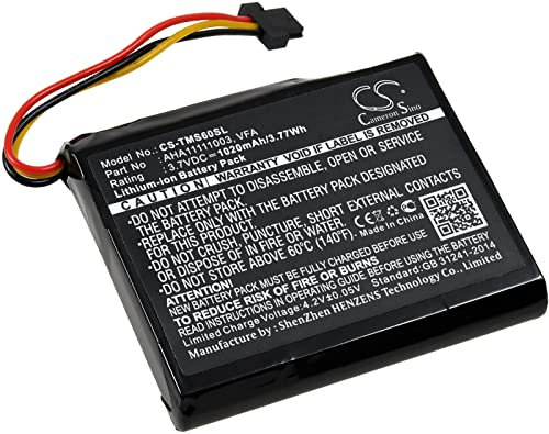 Akku für Tomtom Start 60 EU, 3,7V, Li-Ion