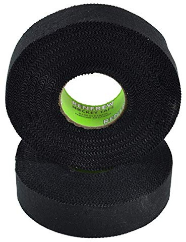 Renfrew Cloth Hockey Tape (2-Pack) - 1 Width - Black XT