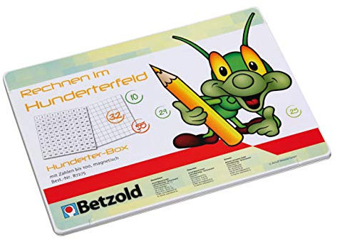 Betzold - Rechenbox ZR 100 - Mathematik-Set Hunderterfeld + Hundertertafel