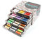 Ackermann® Embroidery Stickgarn Box (Stickgarn, 72 Farben zu je 260m, Stärke 40) für die Stickmaschine