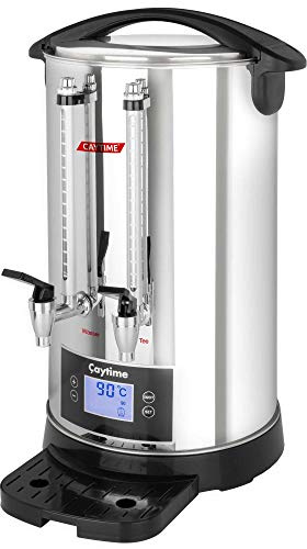 Caytime D8 - Máquina de té digital (aislante, doble pared, 8 L)