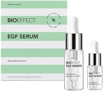 BIOEFFECT EGF Serum | Epidermal Growth Factor + Hyaluronic Acid | Age-Defying Face Treatment for Fine Lines & Wrinkles, Hydration & Firmness, 20 mL / 0.68 oz