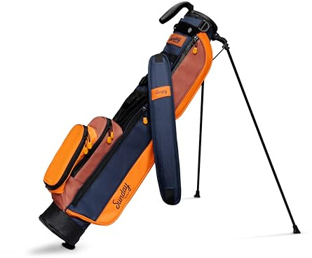 Sunday Golf Loma Bag – Bolsa de Golf Ligera con Correa y Soporte, para Driving Range, Par 3 y Cursos Executive, 78,9 cm de Alto (Tom Brady)