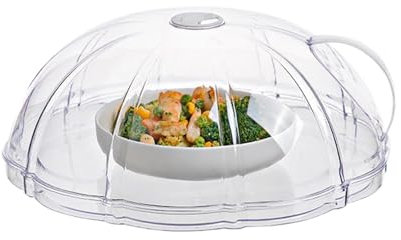 Couverture micro-ondes pour la nourriture | Garde de de four pour chauffage | Couvercle de chauffage anti-éclaboussures anti-séchage résistant à la chaleur pour le poêle du four domestique