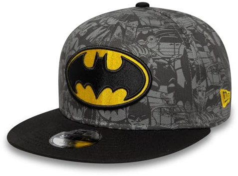 New Era 9Fifty Snapback Kinder Cap - Batman Graphite