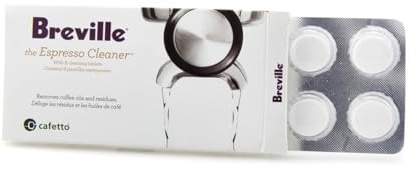 Breville BEC250 Espresso Machine Cleaning Tablets for Breville Models, 8 Pack