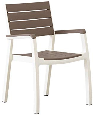 Keter Poltrona Set Harmony, Legno, Beige e Talpa, 60x59x86 cm