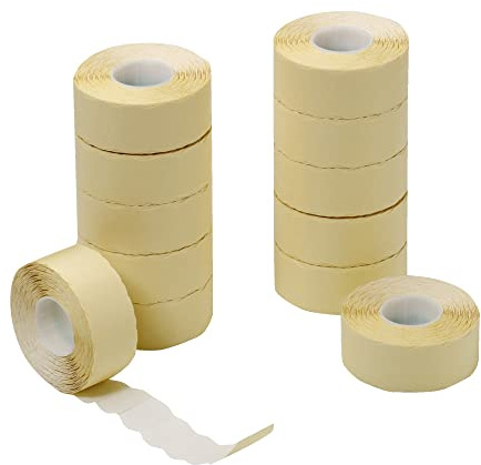 Herlitz Etiquette de Prix 2 Lignes 26 X 16 mm Blanc