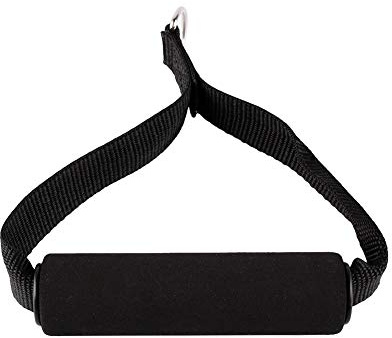 Gym Fitness Resistance Rope, 12.3cm(handle) X 49cm(rope) Heavy Duty Pull Rope Heavy Duty Cable Handle Station Gym Attachment for Lifting for Pulling Exercises