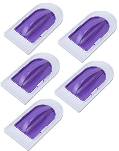 Shanrya Herramienta de alisado de tartas, 5 piezas de alisador de pastel de Fondant Durable Práctica para el hogar para la tienda de pasteles