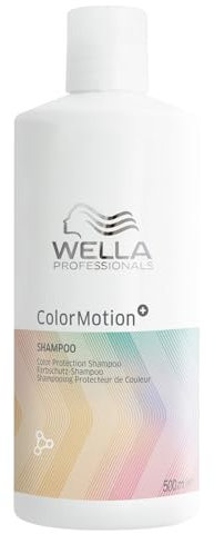 Wella Professionals COLORMOTION+ Champú Protección del Color hasta 8 semanas - Brillo y suavidad - Cabello teñido, seco y dañado, 500 ml