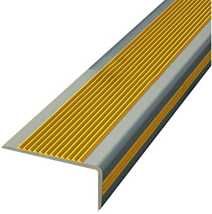 Selbstklebende Teppich-Zierleiste Übergangsstreifen, Selbstklebender Schutz für Treppenstufenecken, Fenster-/Treppenkantenleisten aus PVC-Kunststoff, für Villa, Büro, Kindertagesstätte, 5 cm breit