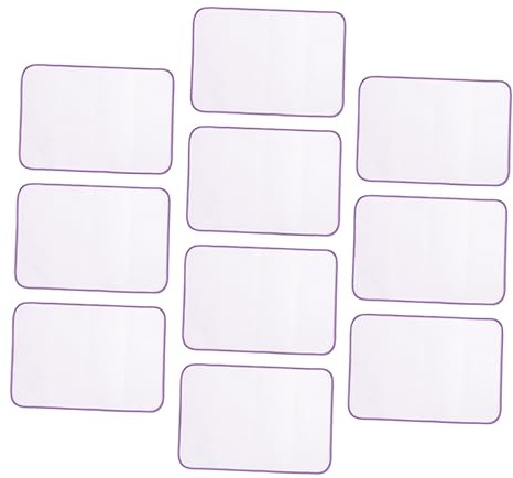 MAGICLULU 10piezas Paños De Prensado para Planchar Almohadilla De Malla Resistente Al Calor Lavable Mano o Lavadora