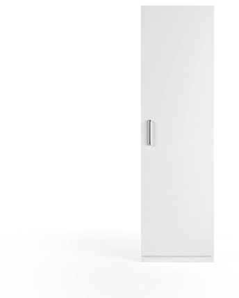 Wasophoogte Armoire de machine à laver - Module J - Réhausseur de machine à laver - Conversion pour machine à laver - 700(D)*600(B)*2110(H) mm - Blanc - Design élégant, peu encombrant et ergonomique
