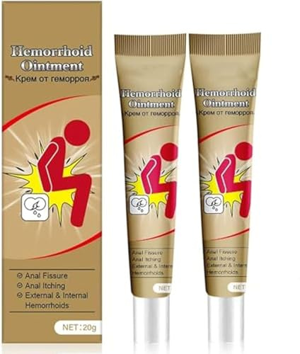 Crème hémorroïdaire aux plantes, soulage les désagréments externes pour hommes et femmes, crème corporelle naturelle anti-démangeaisons et anti-inflammatoire