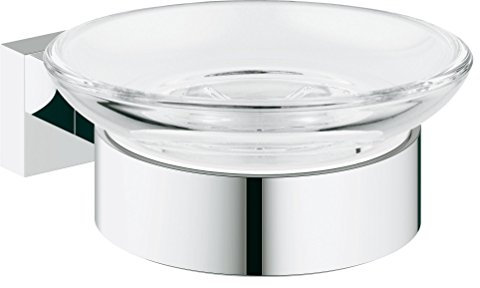 GROHE 40754001 Essentials Cube Seifenschale mit Halter