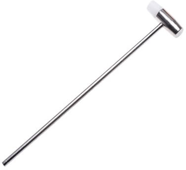Klockreparations hammare, dubbelsidig klockrem stanshammare, litet klockmakarverktyg, 11 cm