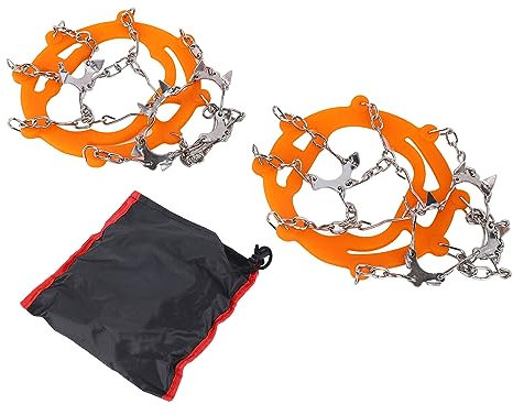 Orange rutschfeste Steigeisen, unverzichtbare Outdoor-Kletterausrüstung for Männer und Frauen/27