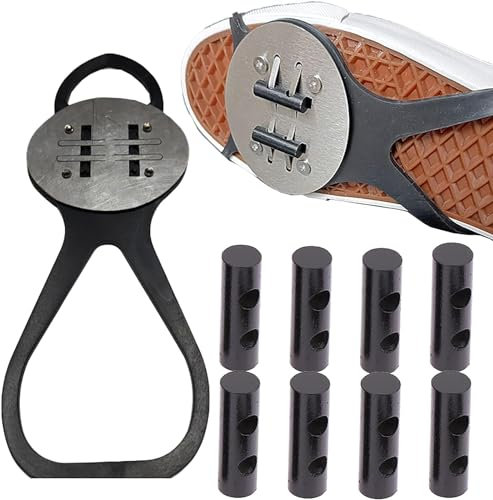 Cikiki Schuhüberzug Stiefelpolster Reibung Spark Skateboard Feuerstein Pad für Skateboards, Motorräder & Fahrräder, Fußdruckschieber, Reitschuhüberzüge Fahrradzubehör