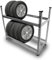 BITUXX Reifen Standregal Reifenregal Reifenständer Reifenhalter Reifenaufbewahrungssystem Reifenlagerregal Reifenablage bis zu 8 Räder 120 x 47 x 102 cm