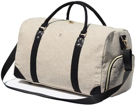 Travel Duffle Bag, Weekender Bag for Women with Shoe Compartment, Carry on Overnight Bag Gym Duffel Bag, Mommy Hospital Bags