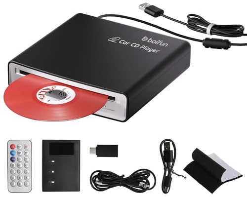 Boifun Lettore CD DVD per auto