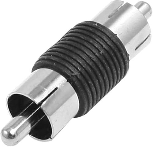 CABLEPELADO Adattatore Audio Mono RCA Maschio a RCA Maschio | Accoppiatore RCA Maschio | Estensore RCA Maschio | Adatto per Amplificatore, Mixer, Lettore CD, Subwoofer, Altoparlante | Maschio a