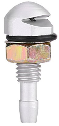 Scheibenwaschdüse Keenso 2 stücke Universal Auto Scheibenwaschdüse scheibenwischer Ersatz Kit(Silber)