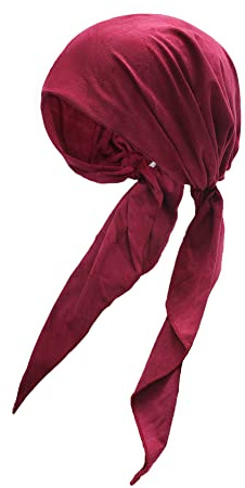 ZLYC - Gorro de quimioterapia de verano para mujer, turbante, bufanda preanudada, talla única