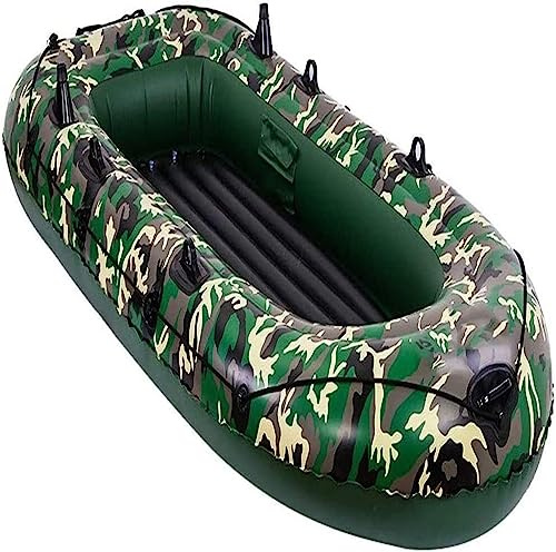 ELzEy Kayak Verde al Aire Libre Deportes acuáticos Barco de Goma Inflable Barco de plástico