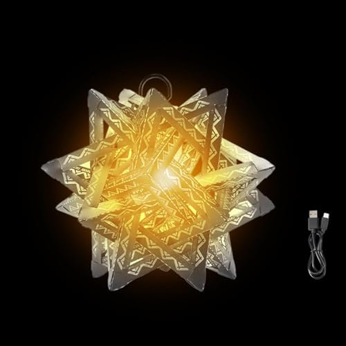 Étoile léger du camp portable, lumière étoile pour le camping - Lamping de camping étanche Lights Polar Star Tent Lights - Éclairage ambiant, ornement de matériel de camp portable pour patio extérieur