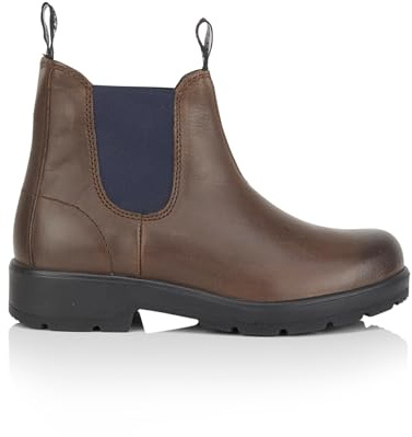 Catesby Samuel Premium Leather Kids Dealer Boots Lightweight Durable Chelsea Boots (Brown, 2, UK Footwear Size System, Big Kid, Men, Numeric, Medium, 2)
