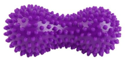 VILLCASE Palla da Massaggio a Doppia Sfera in Pvc Punte per Piedi, Allevia Plantare, Migliora Circolazione e Rilassa Muscoli per Esercizi di Stretching