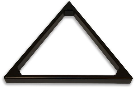 Empire USA Deluxe Solid Maple Wood Triangle Ball Rack