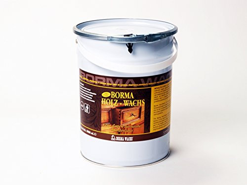 5 Liter Holzwachs Fußboden Möbel Pflege Politur (Transparent)