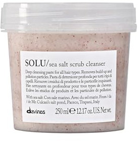 Davines SOLU Sea Salt Scrub Cleanser 250ml