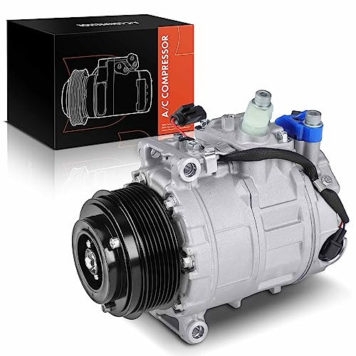 Frankberg Compresor de aire acondicionado con embrague Diesel Compatible con Clase C W204 CLK C209 A209 CLS C219 Clase E W211 S211 Clase S Viano Replace# 0012301311, aceite premezclado