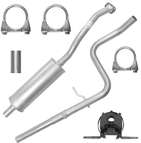 Ferroz Mitteltopf Auspuff Mittelschalldämpfer für Citroen C3 + Pluriel 1 I 1.4i