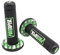 NICOLIE Manopole per moto Manopole per motocross Manopole per manubrio dirt pit bike 7/8 Manopole in gomma per manubrio - Nero Verde - 22mm