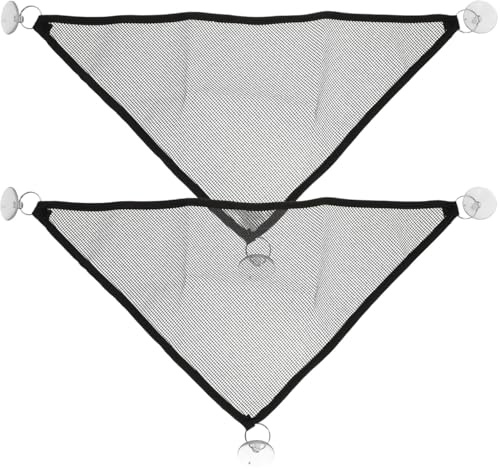 BCOATH Hamac pour Reptiles Et Lézards Suspendu Respirant, Lot De 2 en Filet Solide 33x33x48 Cm, Accessoire pour Aquarium De Gecko à Crête, Jouet Adapté pour Serpents Et Petits Reptiles