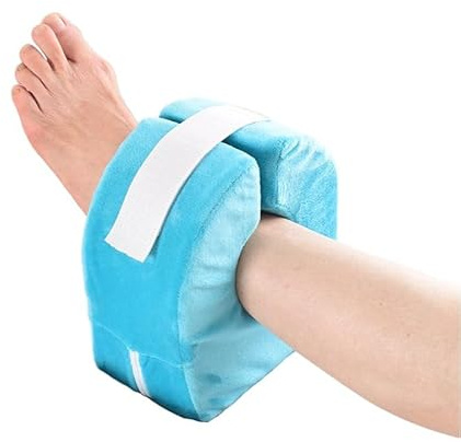 Coussinets de Soutien pour Pieds SurélevésTalonnières Anti-Escarres Réglable Coussin Protection de Talon Main pour Blessure au Pied Blessure de Jambe Universel Gauche et Droit