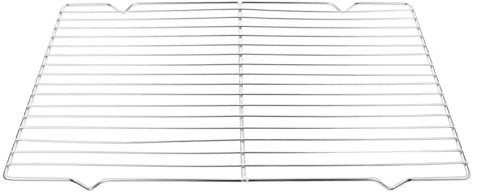 Luxshiny Rejilla Inoxidable para Asar Enfriar Hornear 30X40 Cm Diseño Antiadherente Multiusos para Barbacoa y Cocina
